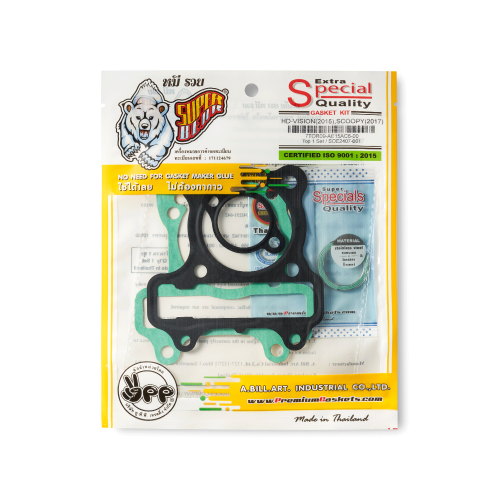 Gioăng đầu HD – VISION K44 2015