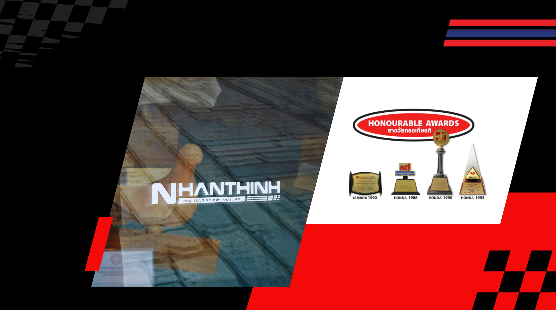 Phụ tùng xe máy nhập khẩu Thái Lan
